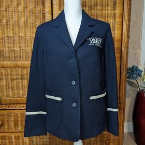 Polo Jeans Ralph Lauren Vintage Wool Blend Jacket SIZE 8